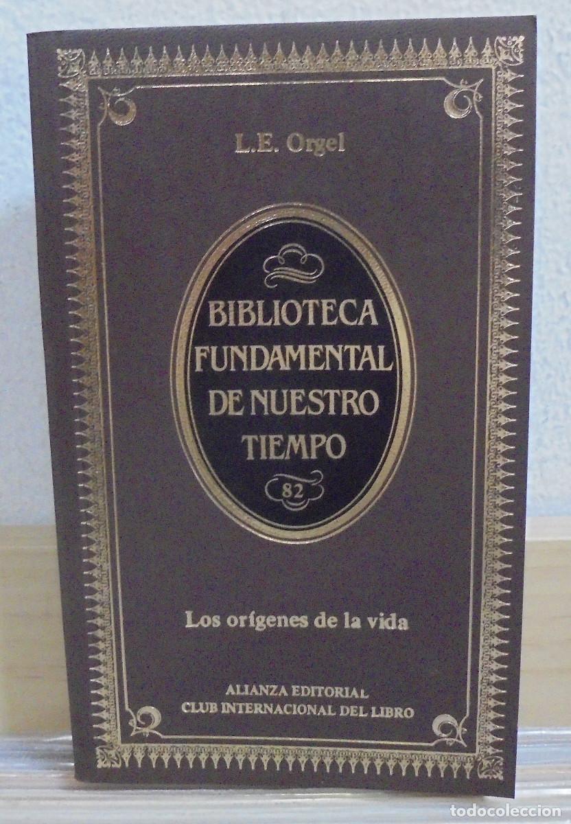 Libros de segunda mano: Los origenes de la vida. L. E. Orgel - Foto 1
