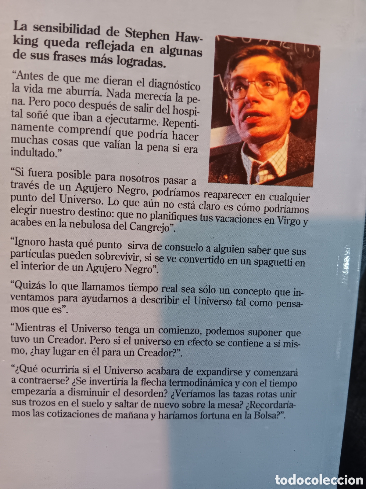 Libros de segunda mano de ciencias: Stephen Hawking y su historia del tiempo - Foto 2