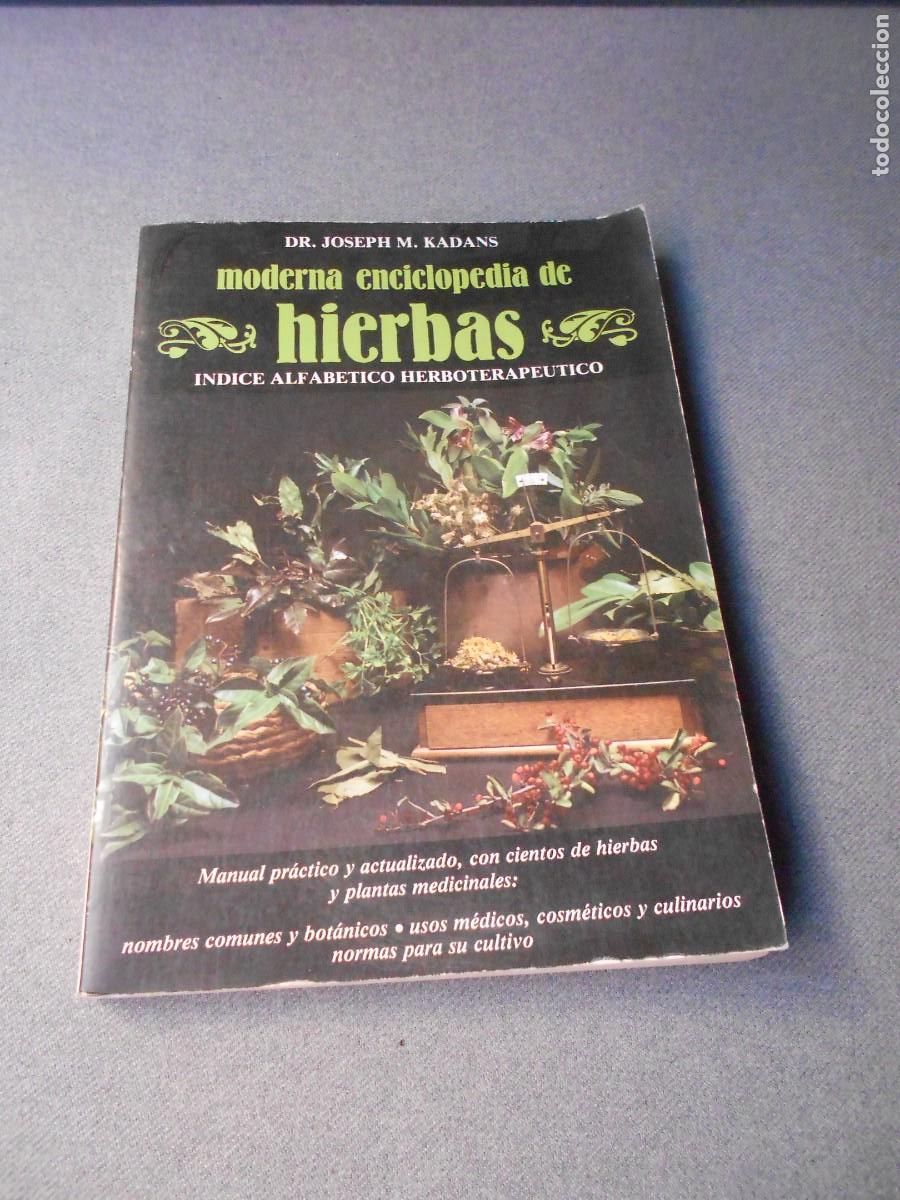 Libros de segunda mano: MODERNA ENCICLOPEDIA DE HIERBAS - Foto 1