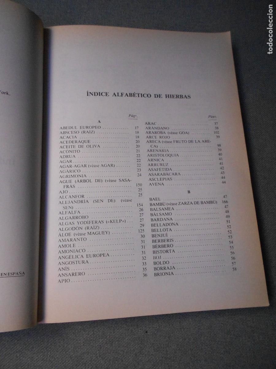 Libros de segunda mano: MODERNA ENCICLOPEDIA DE HIERBAS - Foto 2