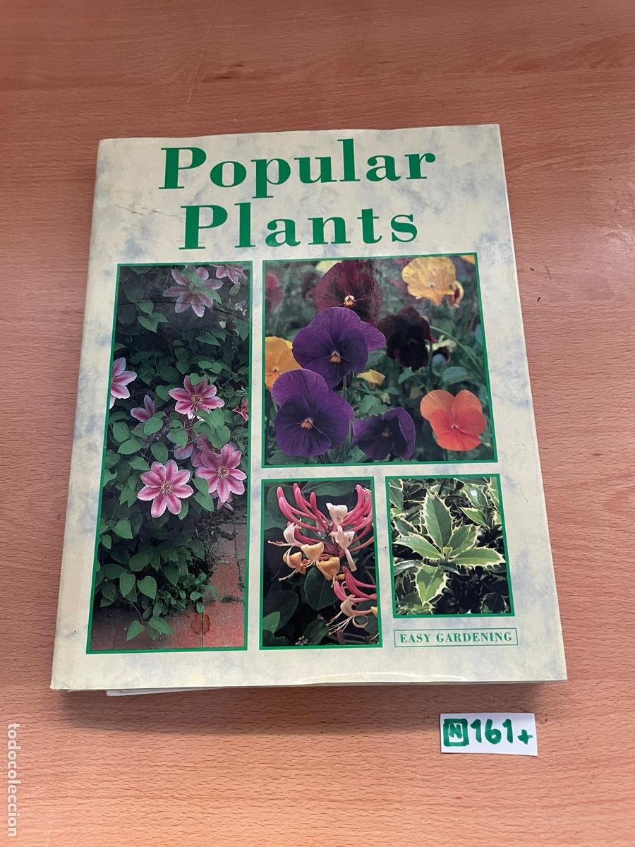 Libros de segunda mano: Libro: popular plants - Foto 1
