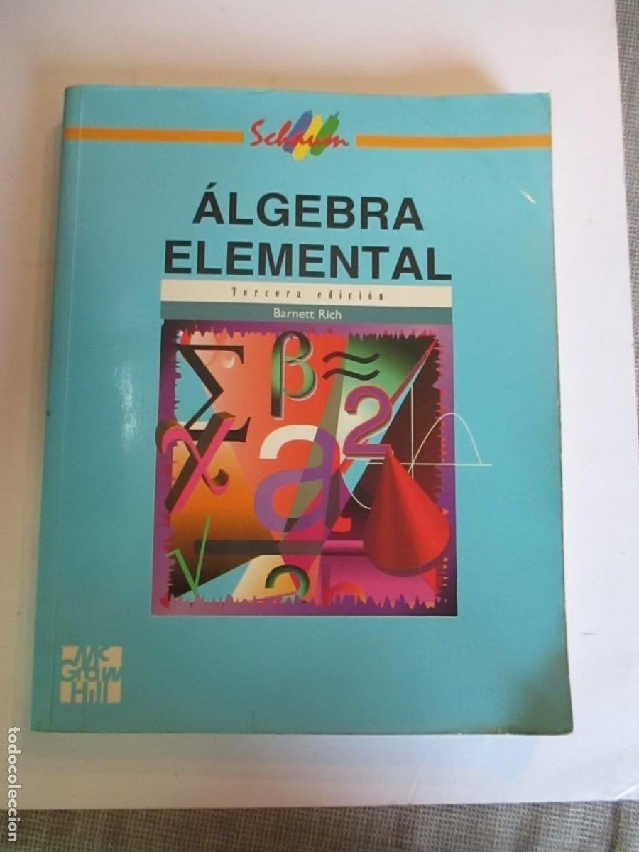 Libros de segunda mano de ciencias: BARNETT RICH &Aacute;lgebra elemental W30963 - Foto 1