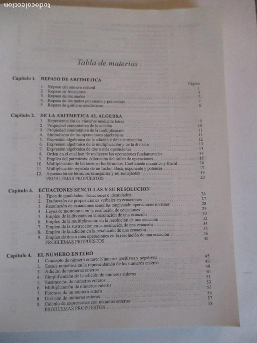 Libros de segunda mano de ciencias: BARNETT RICH &Aacute;lgebra elemental W30963 - Foto 2