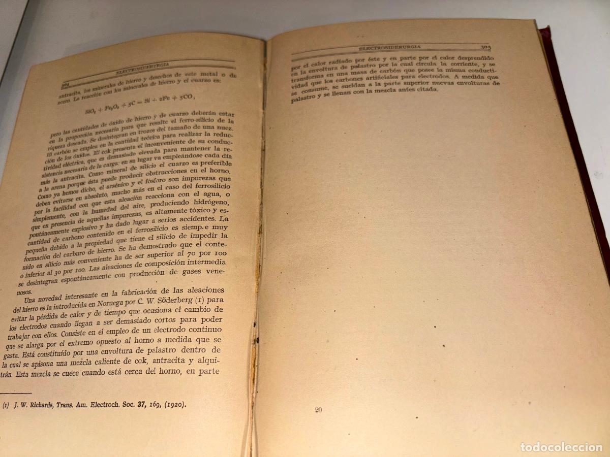 Libros de segunda mano de ciencias: INTRODUCCION A LA ELECTROQUIMICA DR. ANTONIO RIUS Y MIR&Oacute; ED. CALPE 1922 - Foto 8
