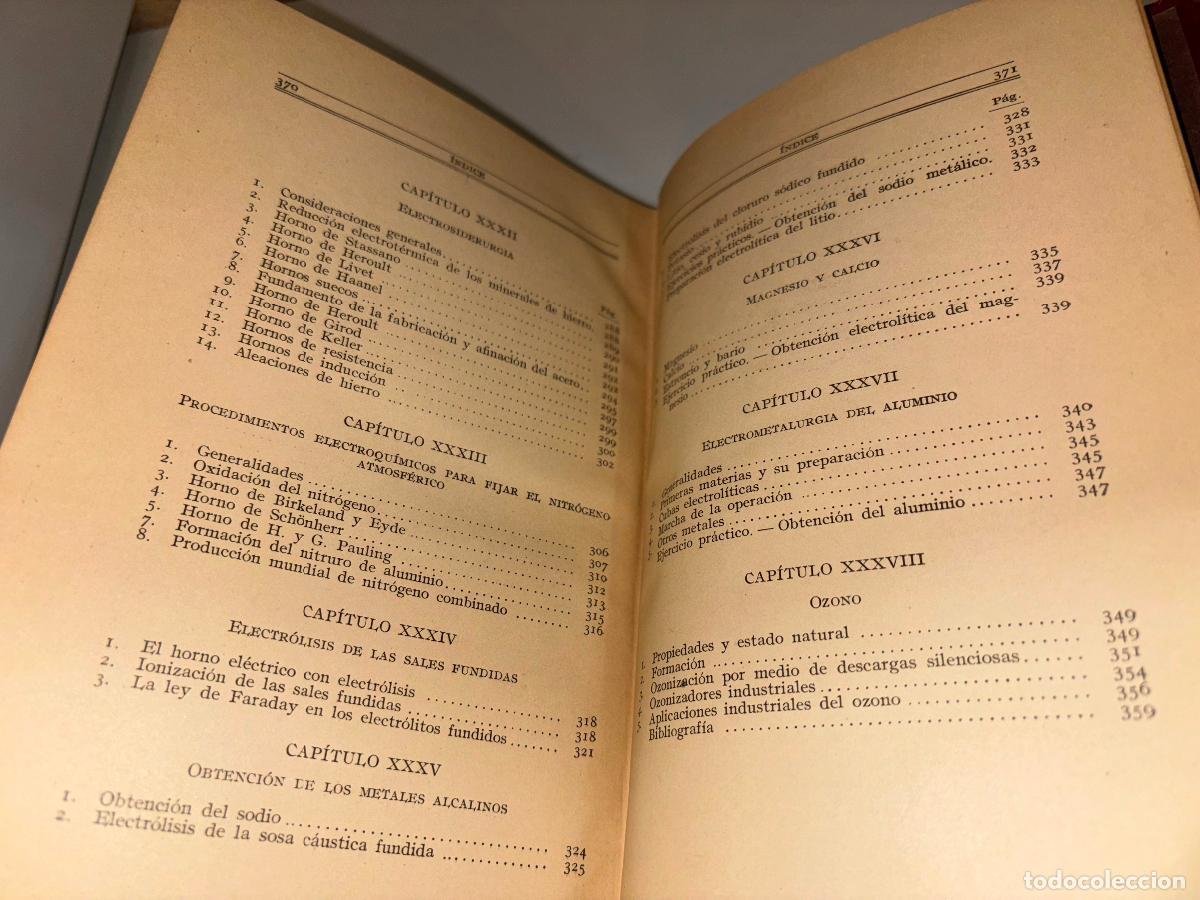 Libros de segunda mano de ciencias: INTRODUCCION A LA ELECTROQUIMICA DR. ANTONIO RIUS Y MIR&Oacute; ED. CALPE 1922 - Foto 9