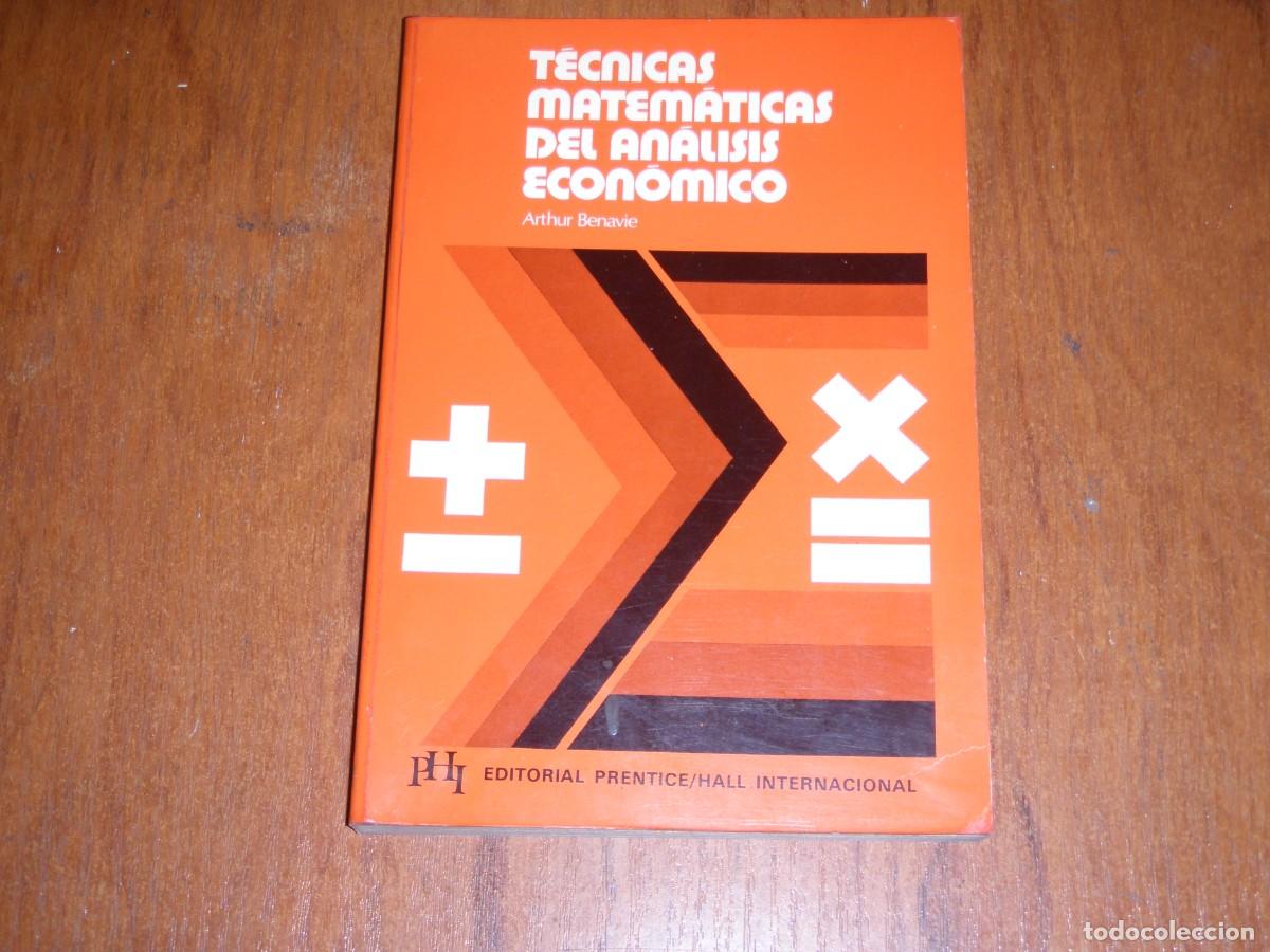 Libros de segunda mano de ciencias: TECNICAS MATEM&Aacute;TICAS DE AN&Aacute;LISIS ECON&Oacute;MICO - Foto 1