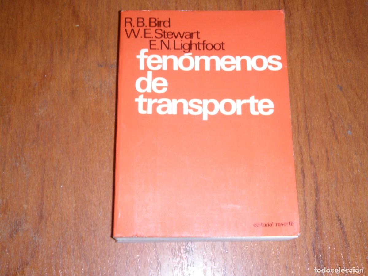 Libros de segunda mano de ciencias: FENOMENOS DE TRANSPORTE ED REVERTE - Foto 1