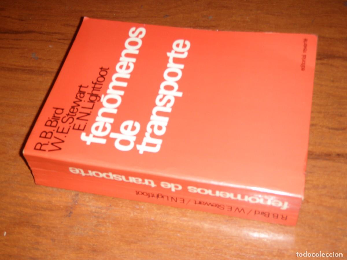 Libros de segunda mano de ciencias: FENOMENOS DE TRANSPORTE ED REVERTE - Foto 2