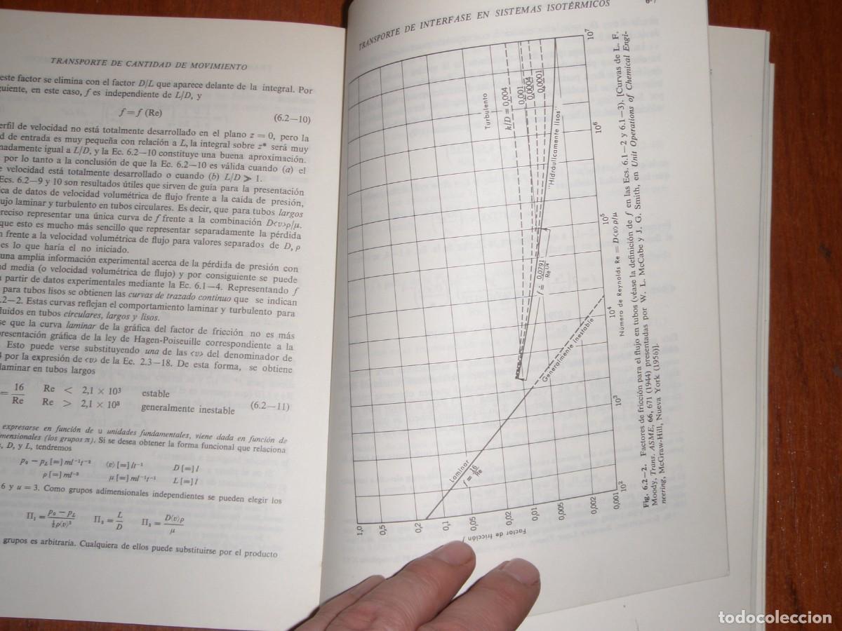 Libros de segunda mano de ciencias: FENOMENOS DE TRANSPORTE ED REVERTE - Foto 5