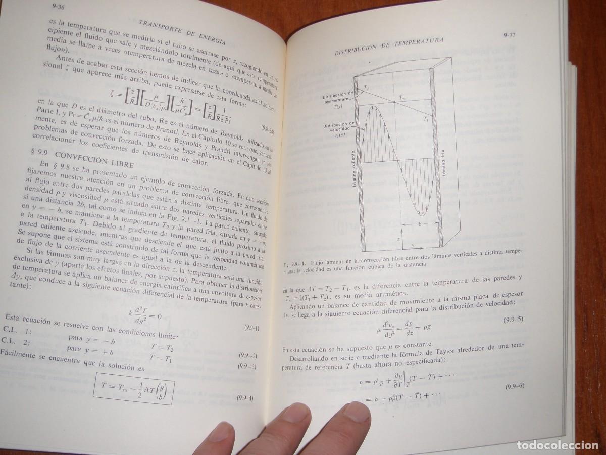 Libros de segunda mano de ciencias: FENOMENOS DE TRANSPORTE ED REVERTE - Foto 6