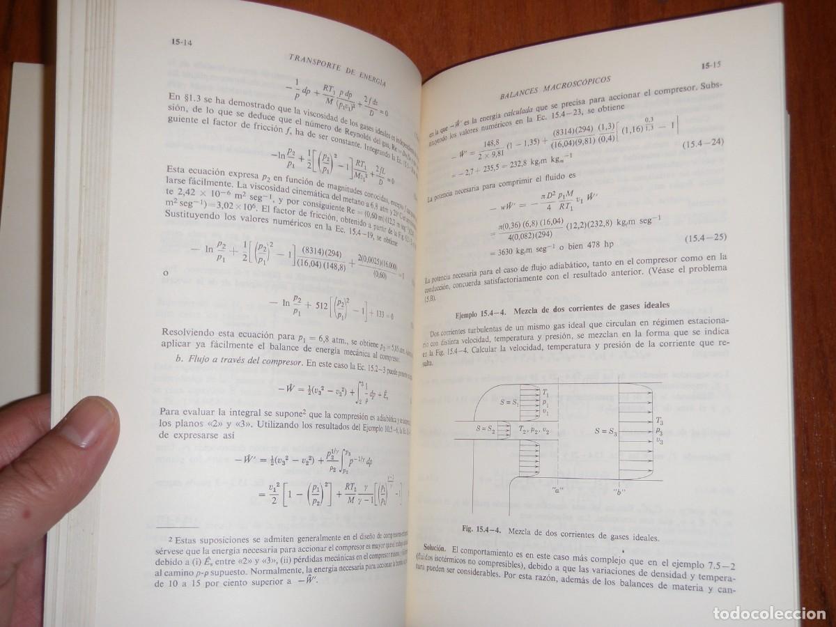 Libros de segunda mano de ciencias: FENOMENOS DE TRANSPORTE ED REVERTE - Foto 7