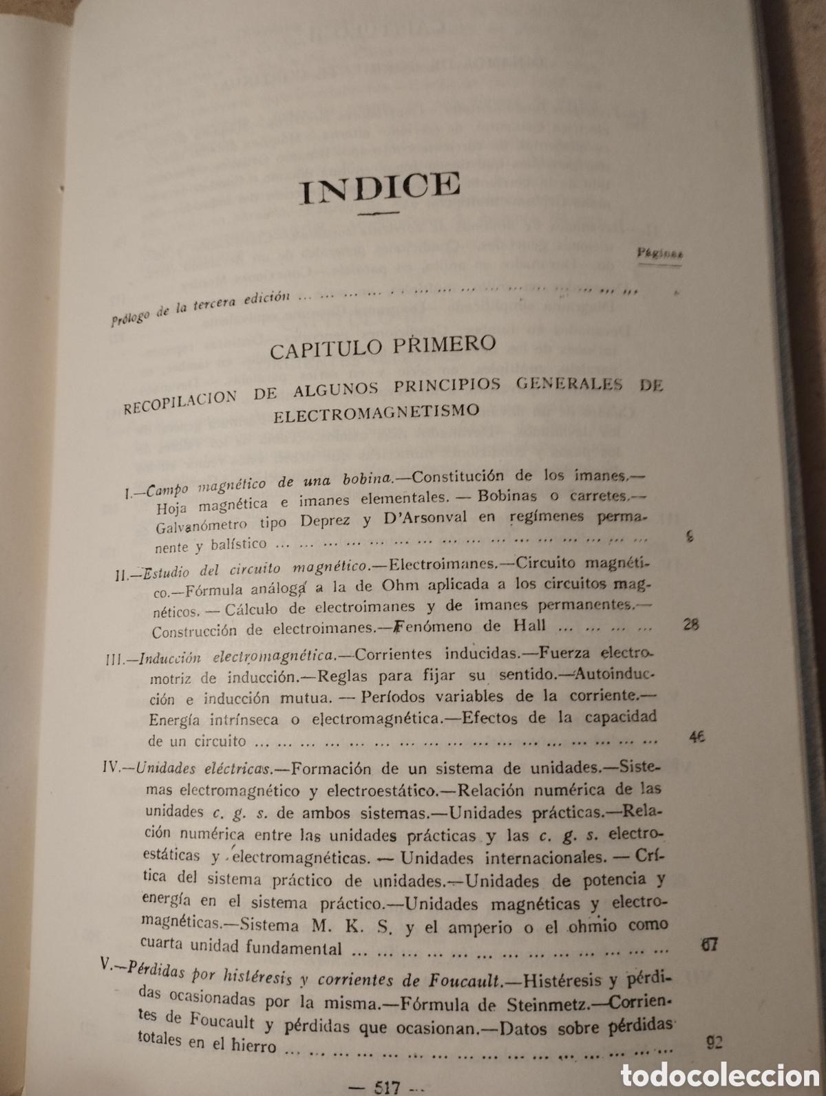 Libros de segunda mano de ciencias: CURSO DE ELECTROTECNIA (JOS&Eacute; MORILLO Y FARF&Aacute;N) - Foto 3
