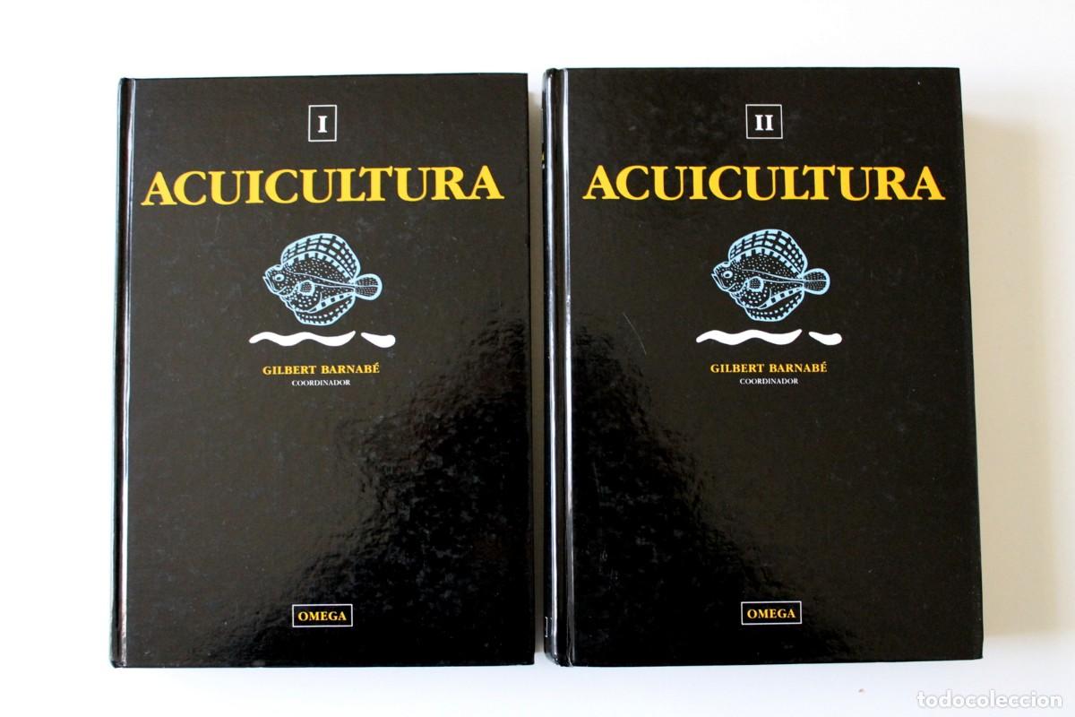 Libros de segunda mano: Gilbert Barnab&eacute; (Coord) - Acuicultura. 2 tomos - Omega - Foto 1