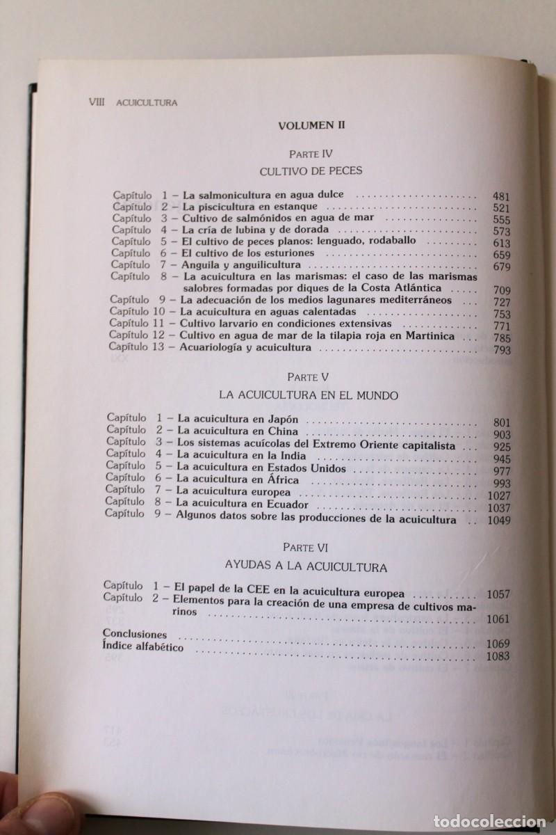 Libros de segunda mano: Gilbert Barnab&eacute; (Coord) - Acuicultura. 2 tomos - Omega - Foto 5