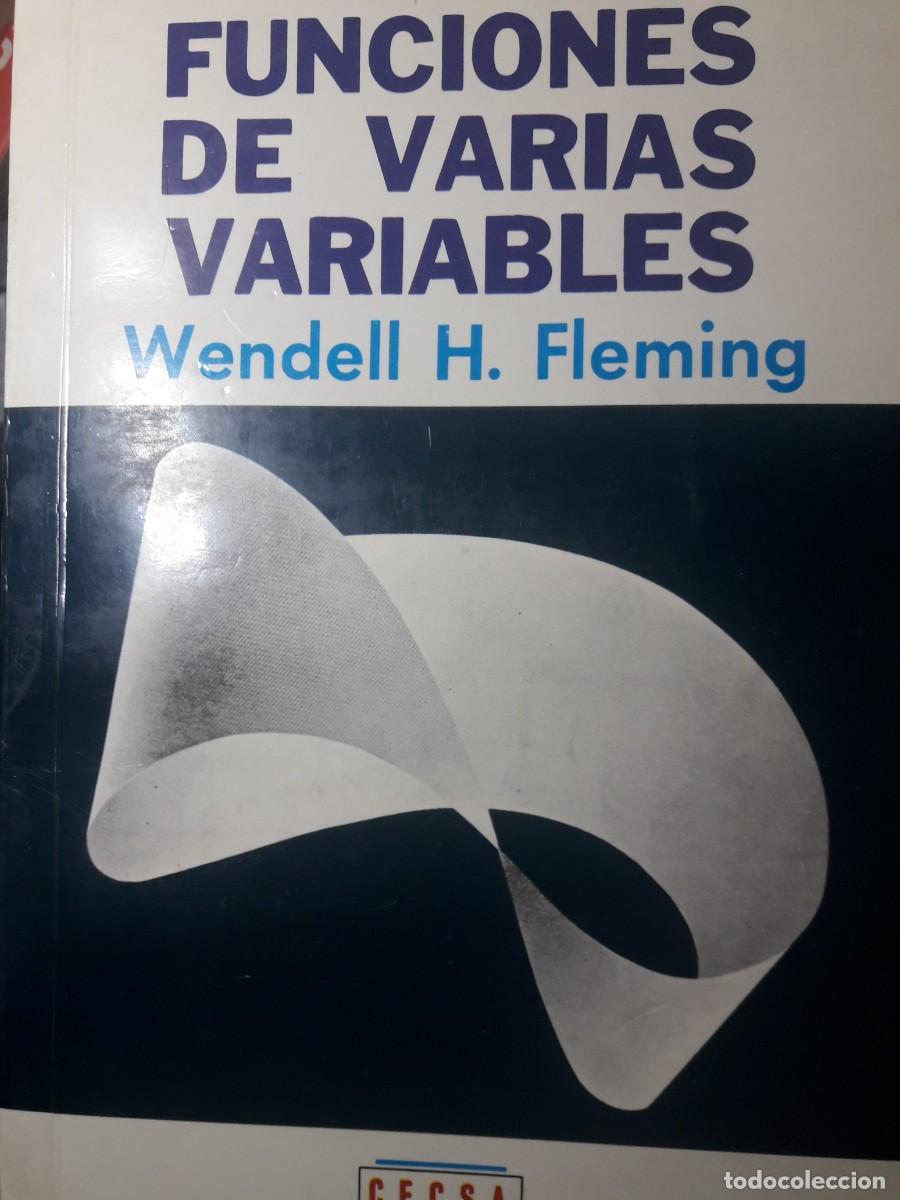 Libros de segunda mano de ciencias: funciones de varias variables Wendell H Fleming - Foto 1