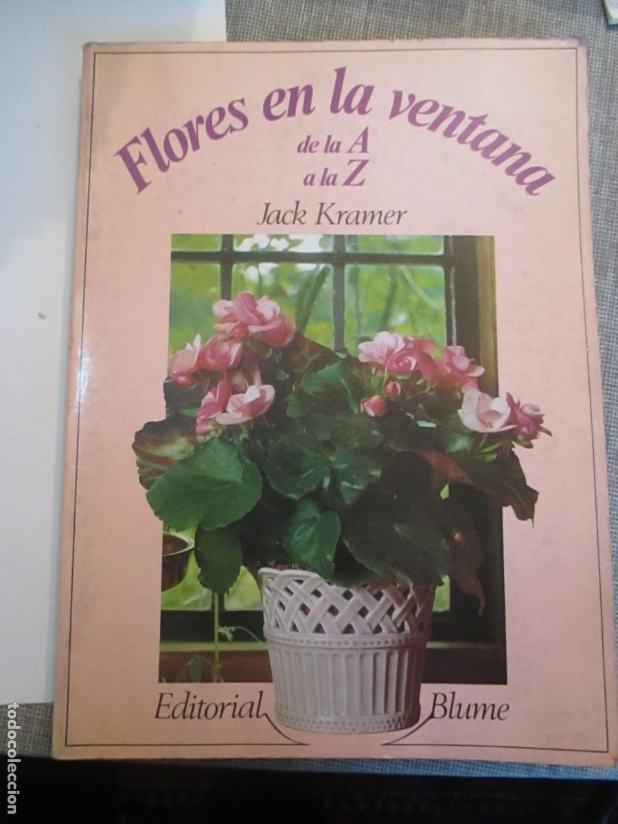 Libros de segunda mano: JACK KRAMER Flores en la ventana de la A a la Z W31156 - Foto 1