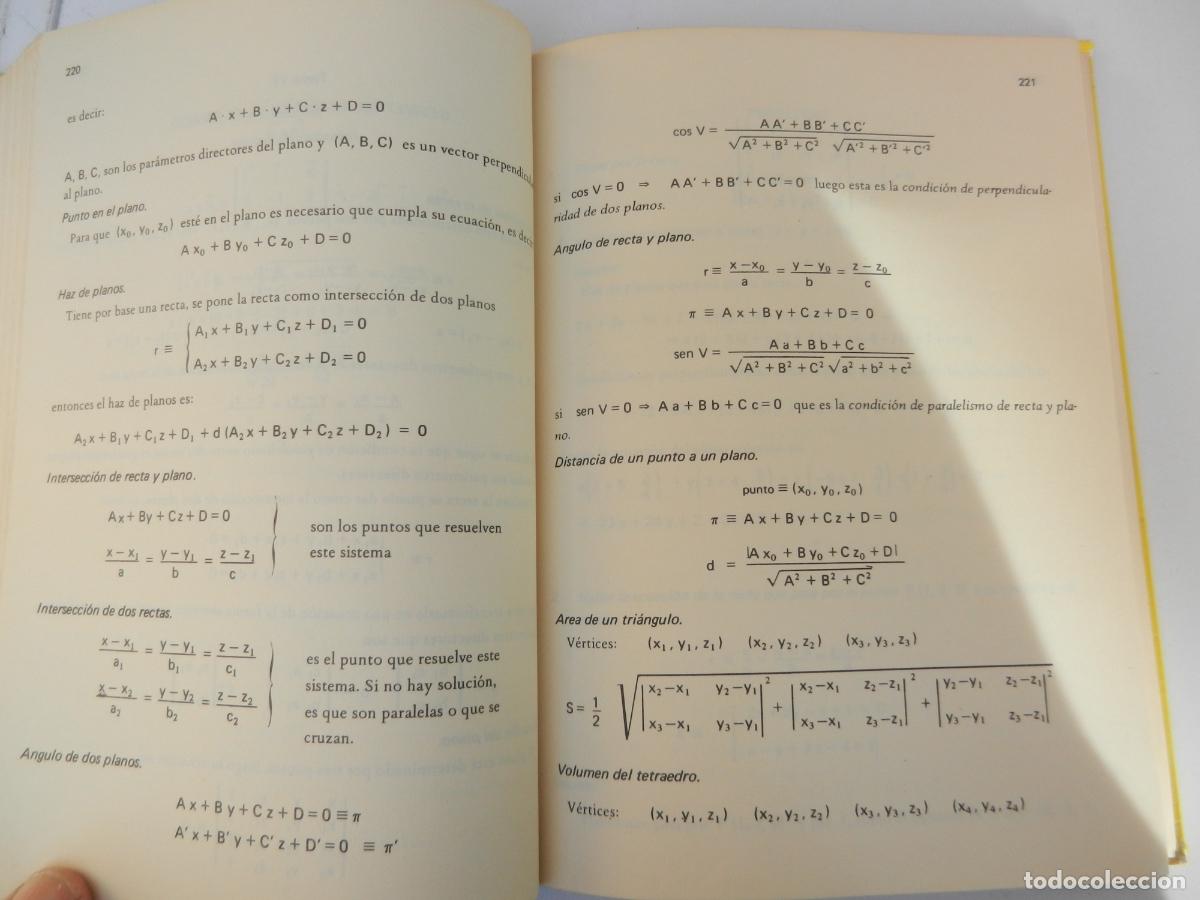 Libros de segunda mano de ciencias: PROBLEMAS DE ALGEBRA LINEAL - PUBLICACIONES R.A.E.C. 1971. - Foto 8