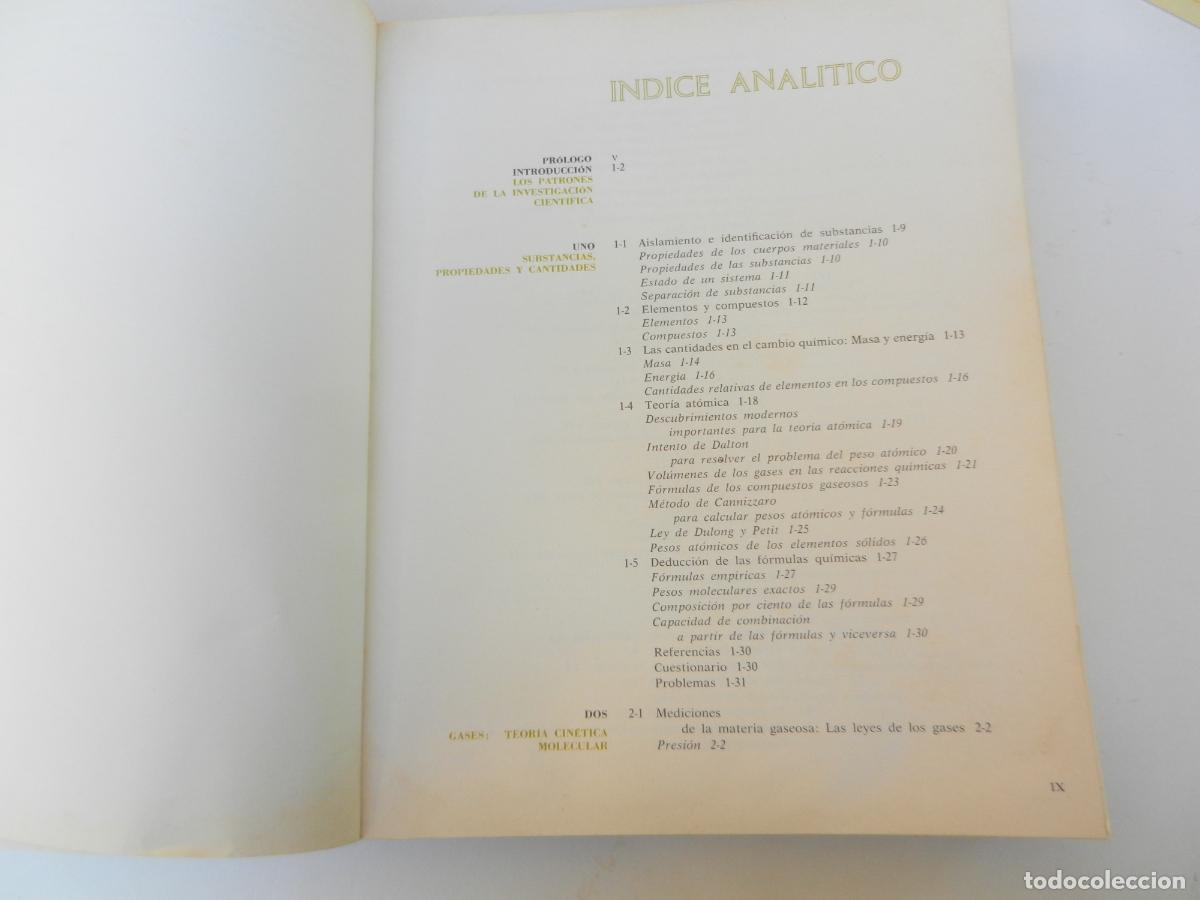 Libros de segunda mano de ciencias: PRINCIPIOS B&Aacute;SICOS DE QU&Iacute;MICA - HARRY B. GRAY/GILBERT P. HAIGHT - EDITORIAL REVERT&Eacute; 1975. - Foto 5