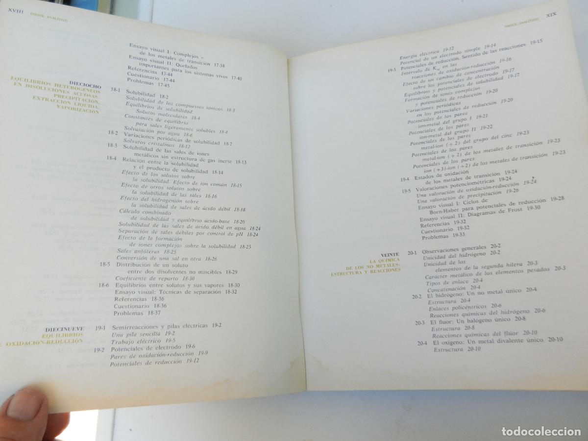 Libros de segunda mano de ciencias: PRINCIPIOS B&Aacute;SICOS DE QU&Iacute;MICA - HARRY B. GRAY/GILBERT P. HAIGHT - EDITORIAL REVERT&Eacute; 1975. - Foto 10