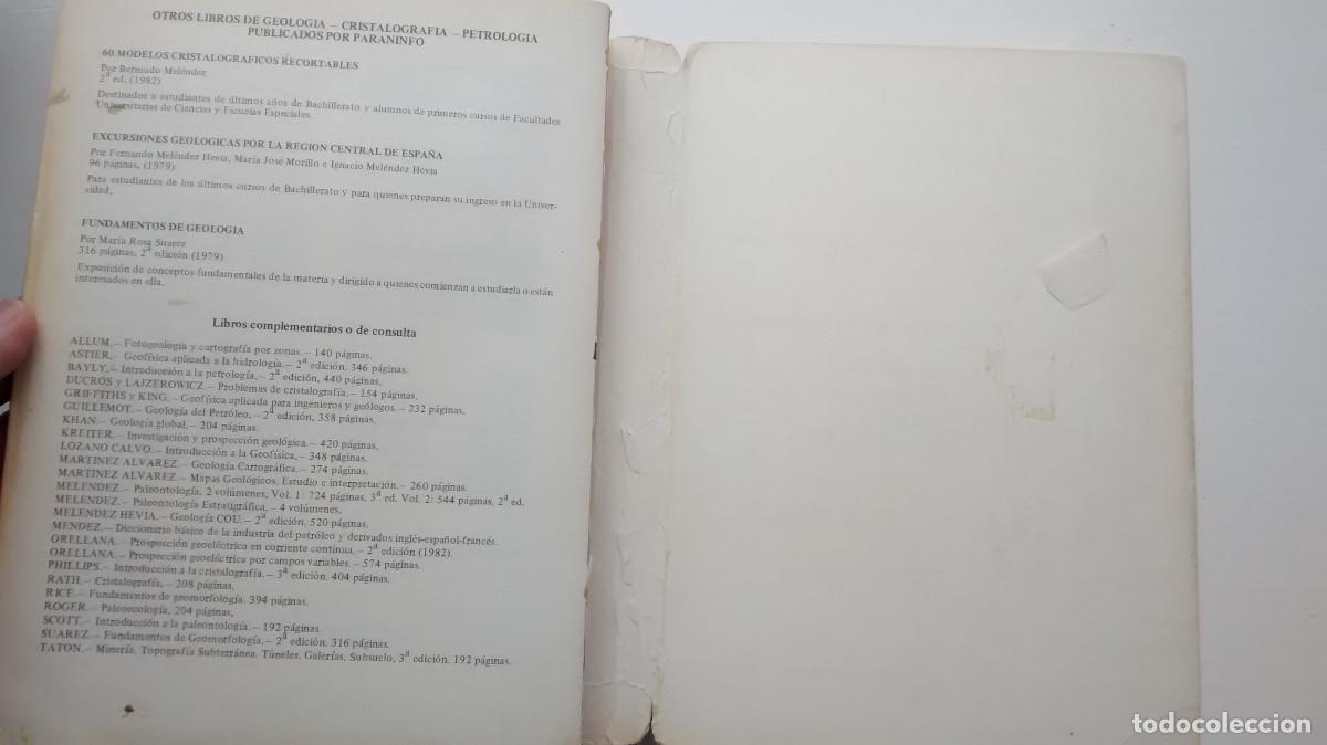 Libros de segunda mano: Geolog&iacute;a - Mel&eacute;ndez, Fuster - Foto 8