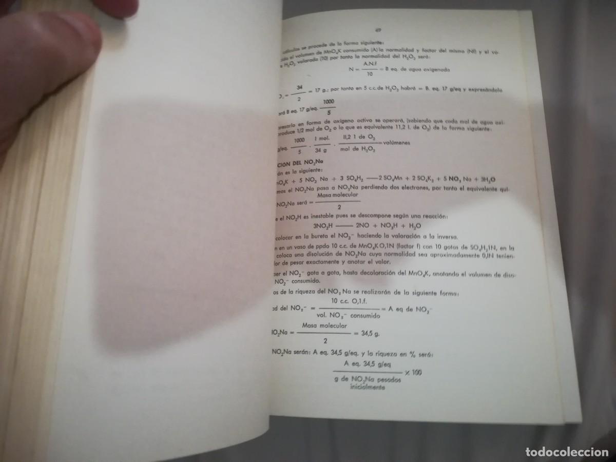 Libros de segunda mano de ciencias: Practicas de laboratorio quimica Fernando Gonzalez 1968 - Foto 4