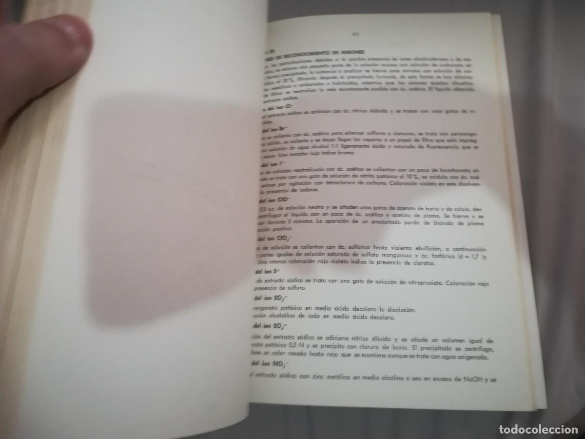Libros de segunda mano de ciencias: Practicas de laboratorio quimica Fernando Gonzalez 1968 - Foto 5