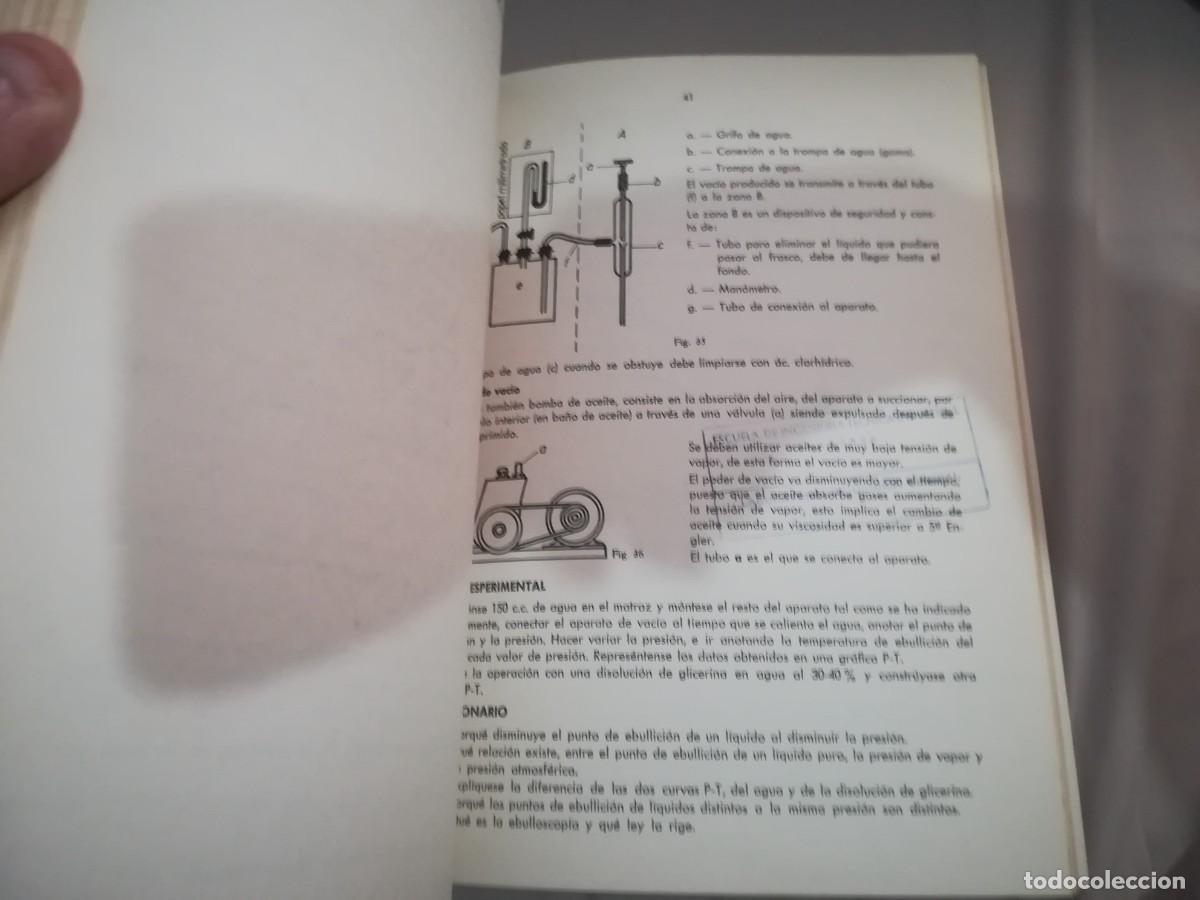 Libros de segunda mano de ciencias: Practicas de laboratorio quimica Fernando Gonzalez 1968 - Foto 7