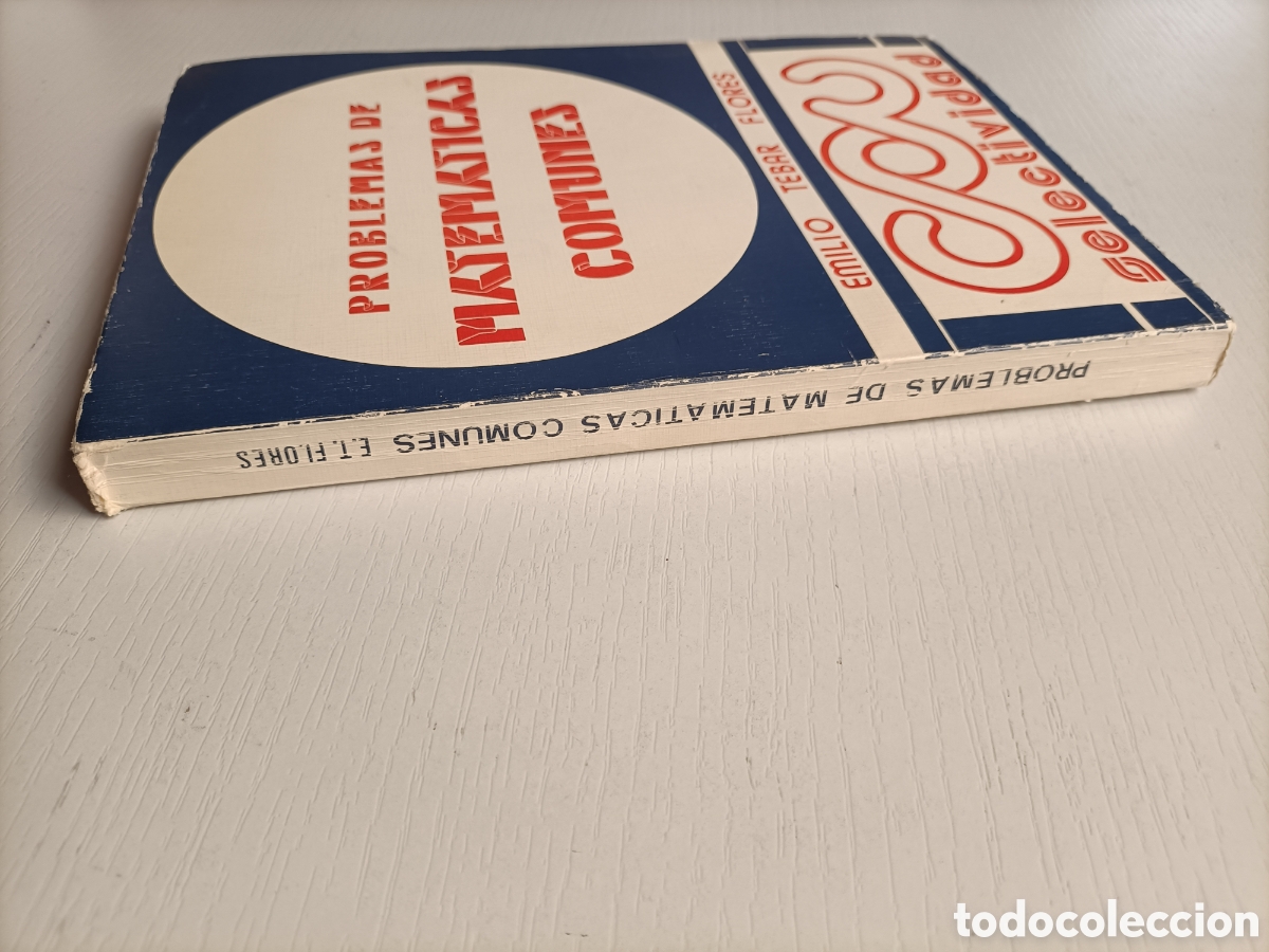 Libros de segunda mano de ciencias: Problemas de matem&aacute;ticas comunes. Emilio T&eacute;bar flores - Foto 4