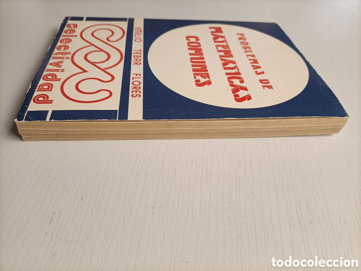 Libros de segunda mano de ciencias: Problemas de matem&aacute;ticas comunes. Emilio T&eacute;bar flores - Foto 5