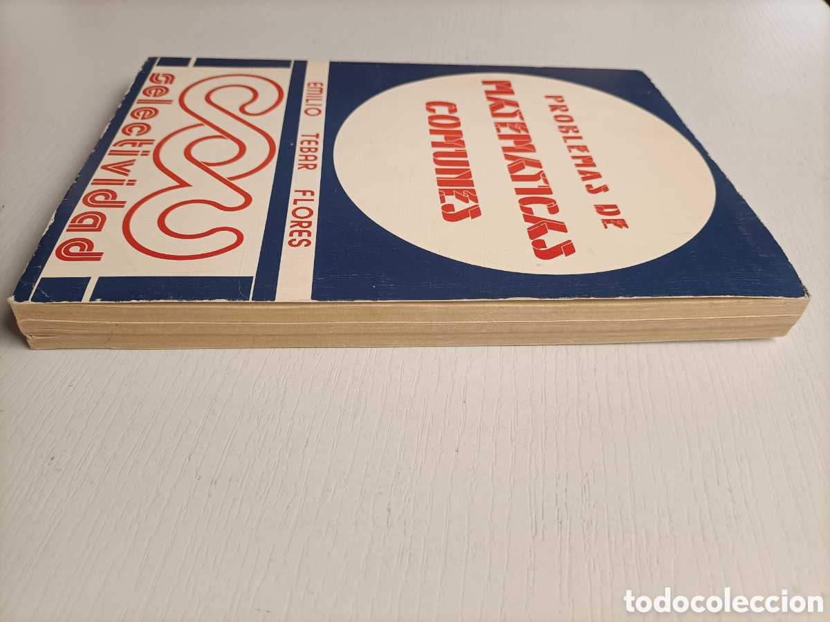 Libros de segunda mano de ciencias: Problemas de matem&aacute;ticas comunes. Emilio T&eacute;bar flores - Foto 7