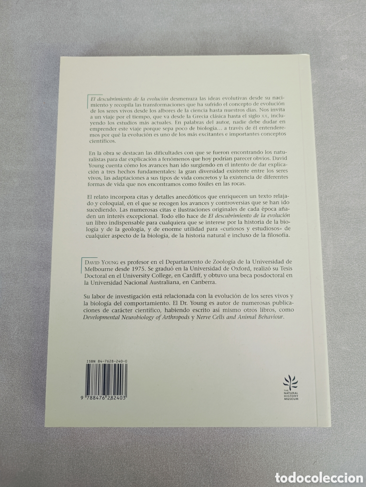 Libros de segunda mano: El descubrimiento de la evoluci&oacute;n. David Young - Foto 3