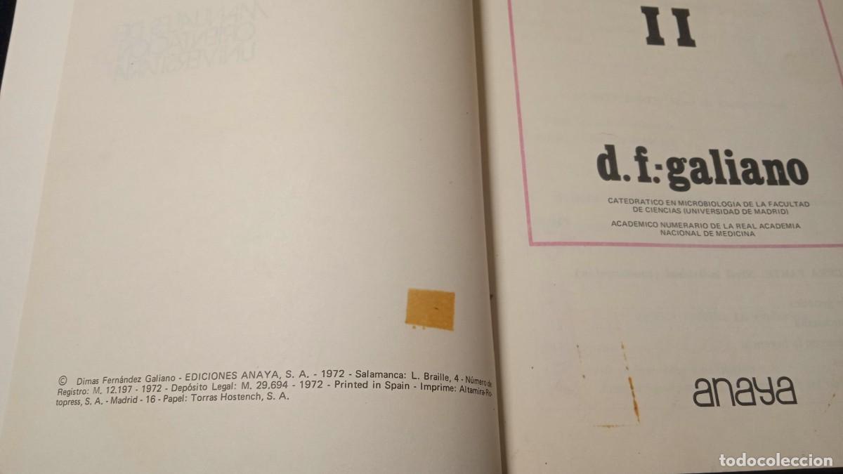 Libros de segunda mano: Biolog&iacute;a II - Anaya. - Foto 3