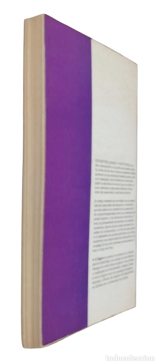 Libros de segunda mano de ciencias: ESTRUCTURA QUIMICA Y REACTIVIDAD / B.R. EGGINS. MUY BUEN ESTADO. - Foto 4