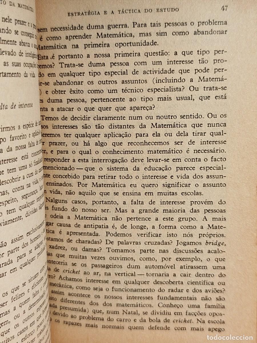 Libros de segunda mano de ciencias: O encanto da matem&aacute;tica. W. W. Sawyer. - Foto 6