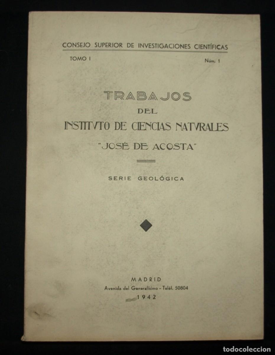 Libros de segunda mano: LOS TERRENOS CAMBRICOS DE LA PENINSULA HISPANICA - Foto 1