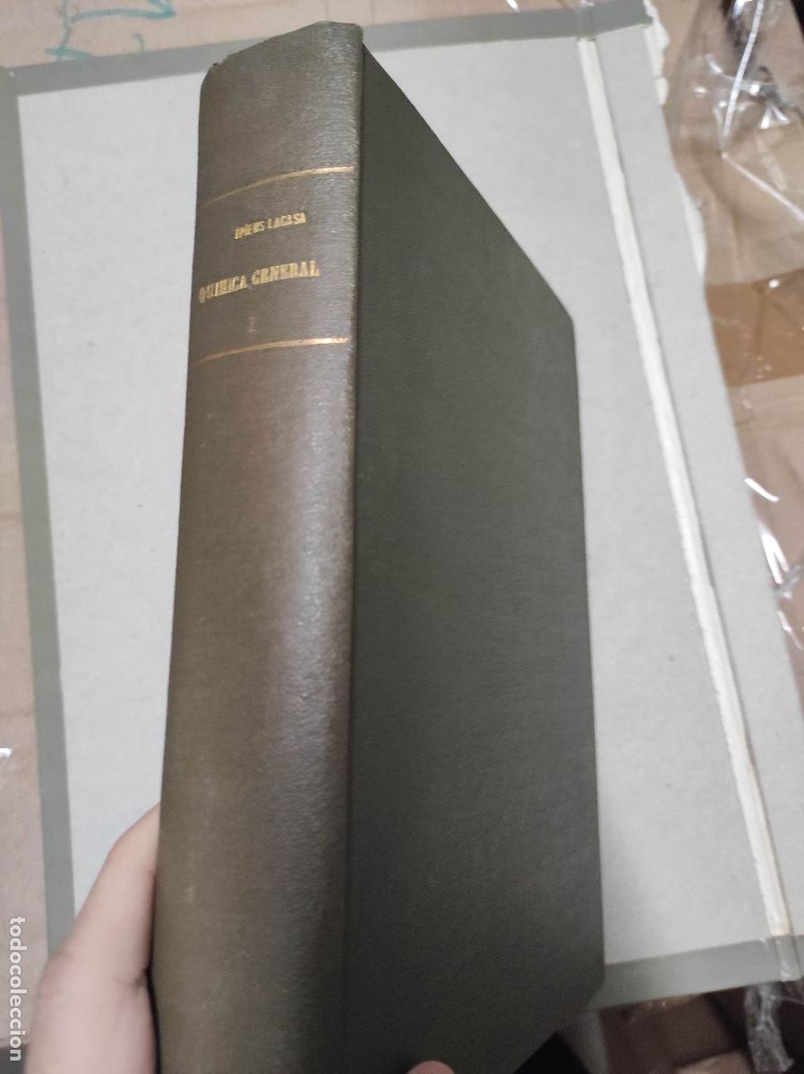 Libri di seconda mano: TRATADO DE QU&Iacute;MICA GENERAL. I y II. Qu&iacute;mica Inorg&aacute;nica. Qu&iacute;mica org&aacute;nica - Antonio Ipiens Lacasa