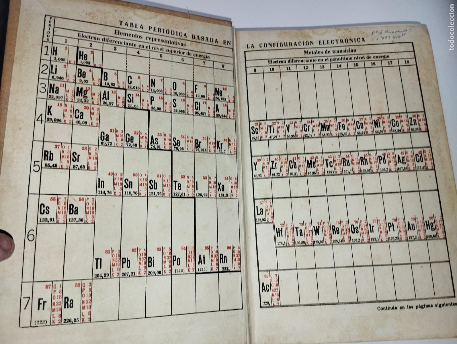 Libros de segunda mano de ciencias: LIBRO QU&Iacute;MICA GENERAL MODERNA ED. LABOR // QUINTA EDICI&Oacute;N - Foto 3