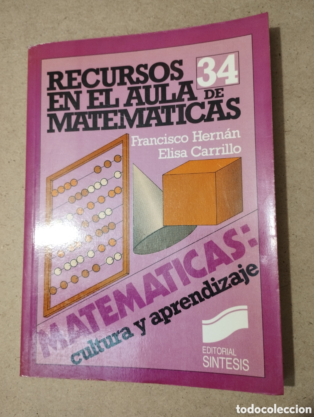 Libros de segunda mano de ciencias: RECURSOS EN EL AULA DE MATEM&Aacute;TICAS (FRANCISCO HERN&Aacute;N / ELISA CARRILLO) - Foto 1