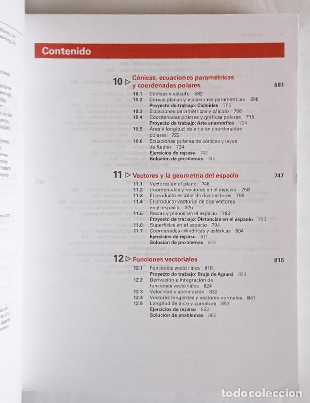 Libros de segunda mano de ciencias: CALCULO. TOMO II - RON LARSON Y BRUCE EDWARDS - EDIT. CENGAGE. MEXICO. 2016 - Foto 2