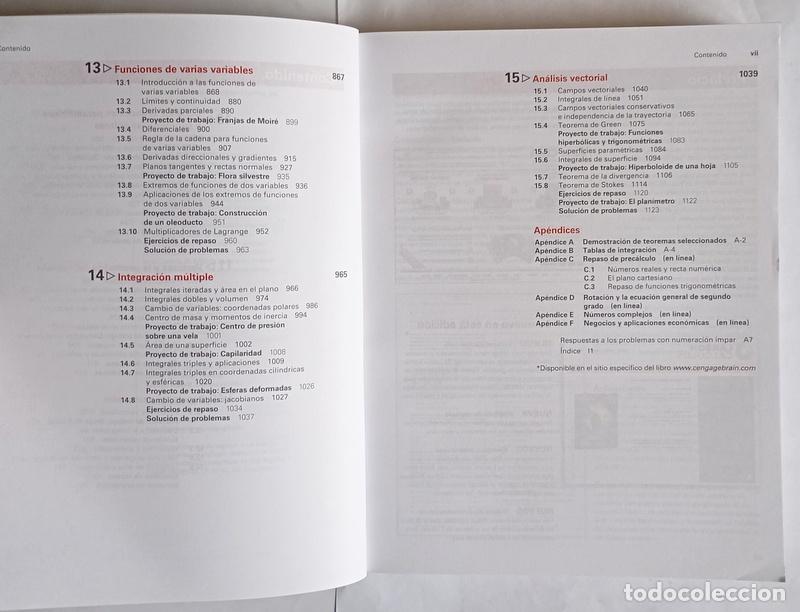 Libros de segunda mano de ciencias: CALCULO. TOMO II - RON LARSON Y BRUCE EDWARDS - EDIT. CENGAGE. MEXICO. 2016 - Foto 3