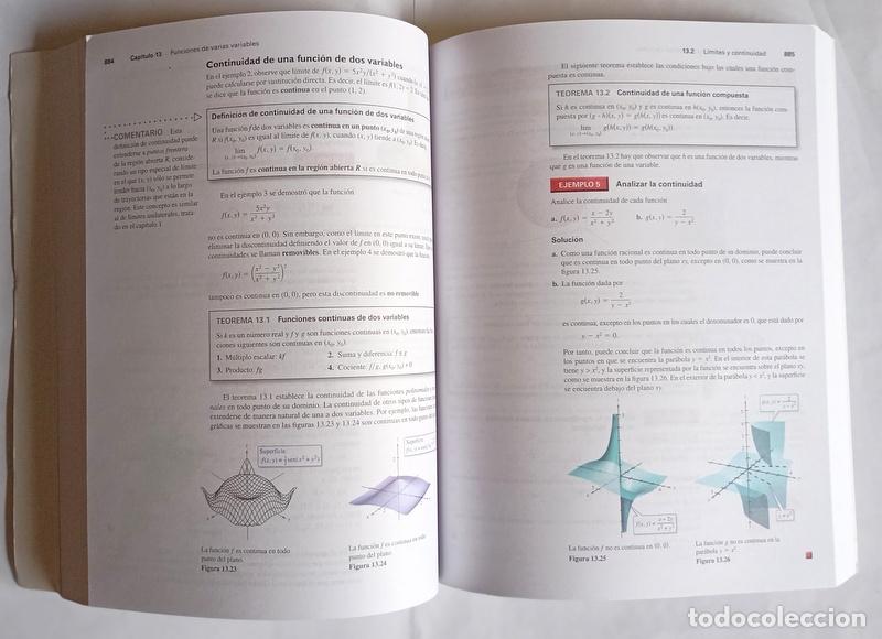 Libros de segunda mano de ciencias: CALCULO. TOMO II - RON LARSON Y BRUCE EDWARDS - EDIT. CENGAGE. MEXICO. 2016 - Foto 5