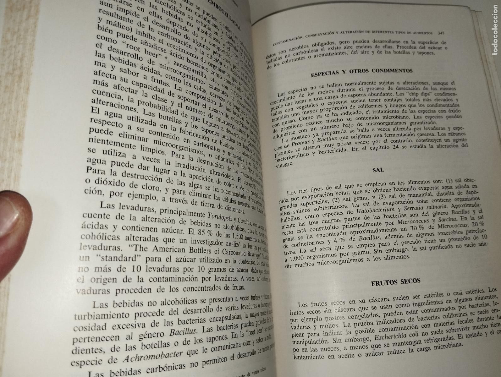Libros de segunda mano: MICROBIOLOG&Iacute;A DE LOS ALIMENTOS // W. C. FRAZIER - Foto 3