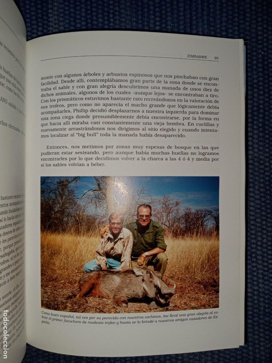 Libros de segunda mano: Del impala al elefante - Caza Mayor - - Foto 2