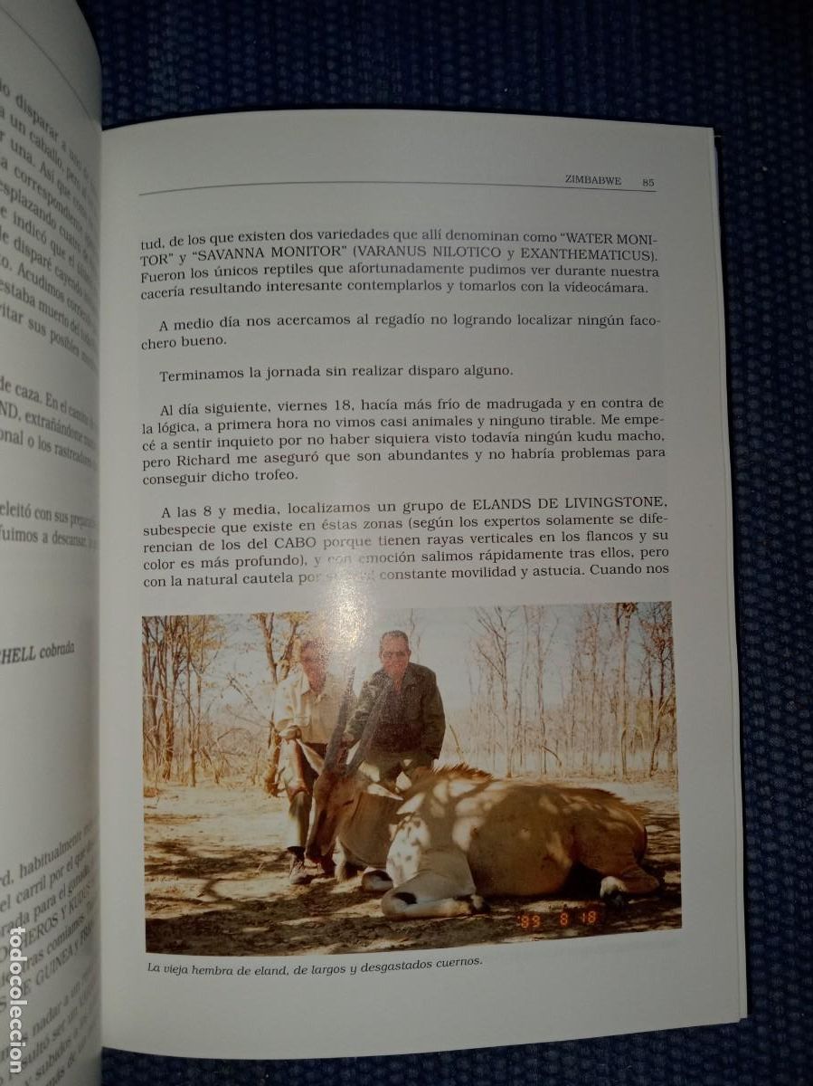Libros de segunda mano: Del impala al elefante - Caza Mayor - - Foto 3