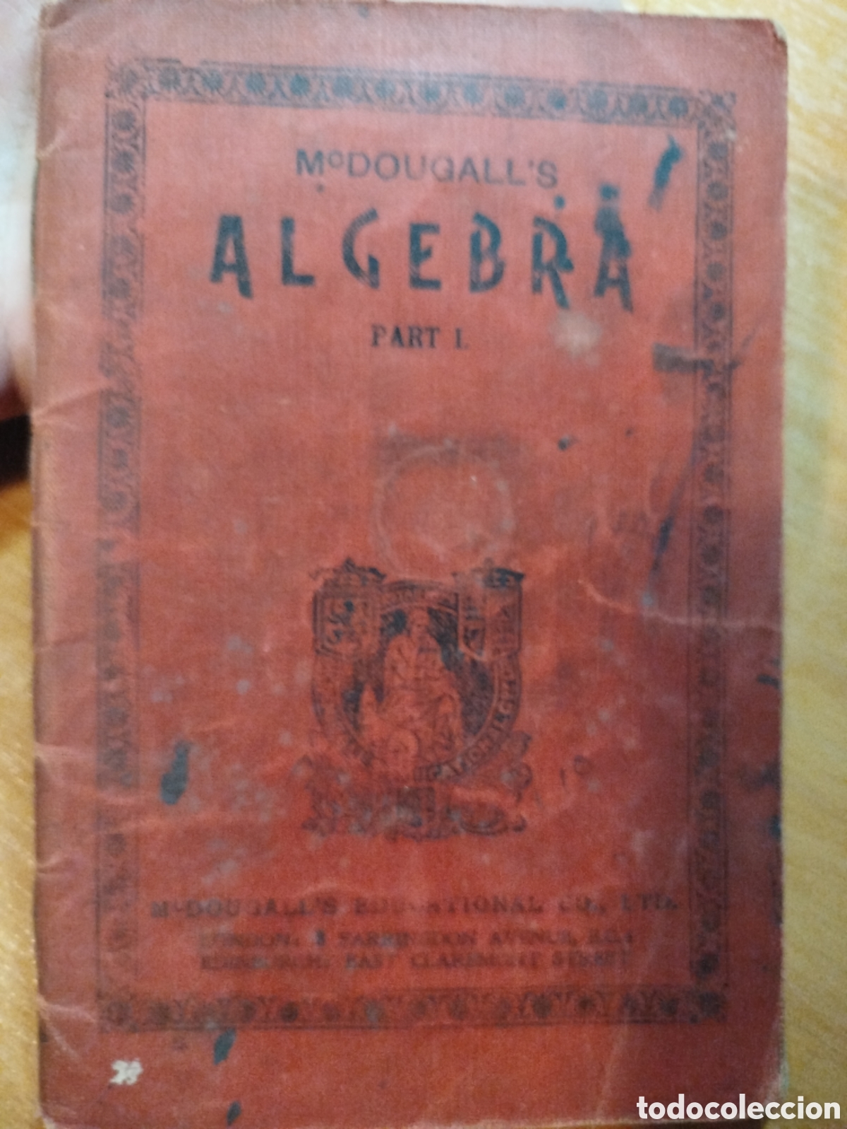 Libros de segunda mano de ciencias: &Aacute;lgebra dougall s.1. en ingl&eacute;s - Foto 1