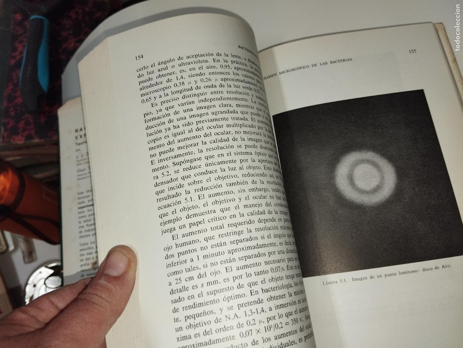 Libros de segunda mano: LIBRO BACTERIOLOG&Iacute;A EXPERIMENTAL ED. OMEGA - Foto 5