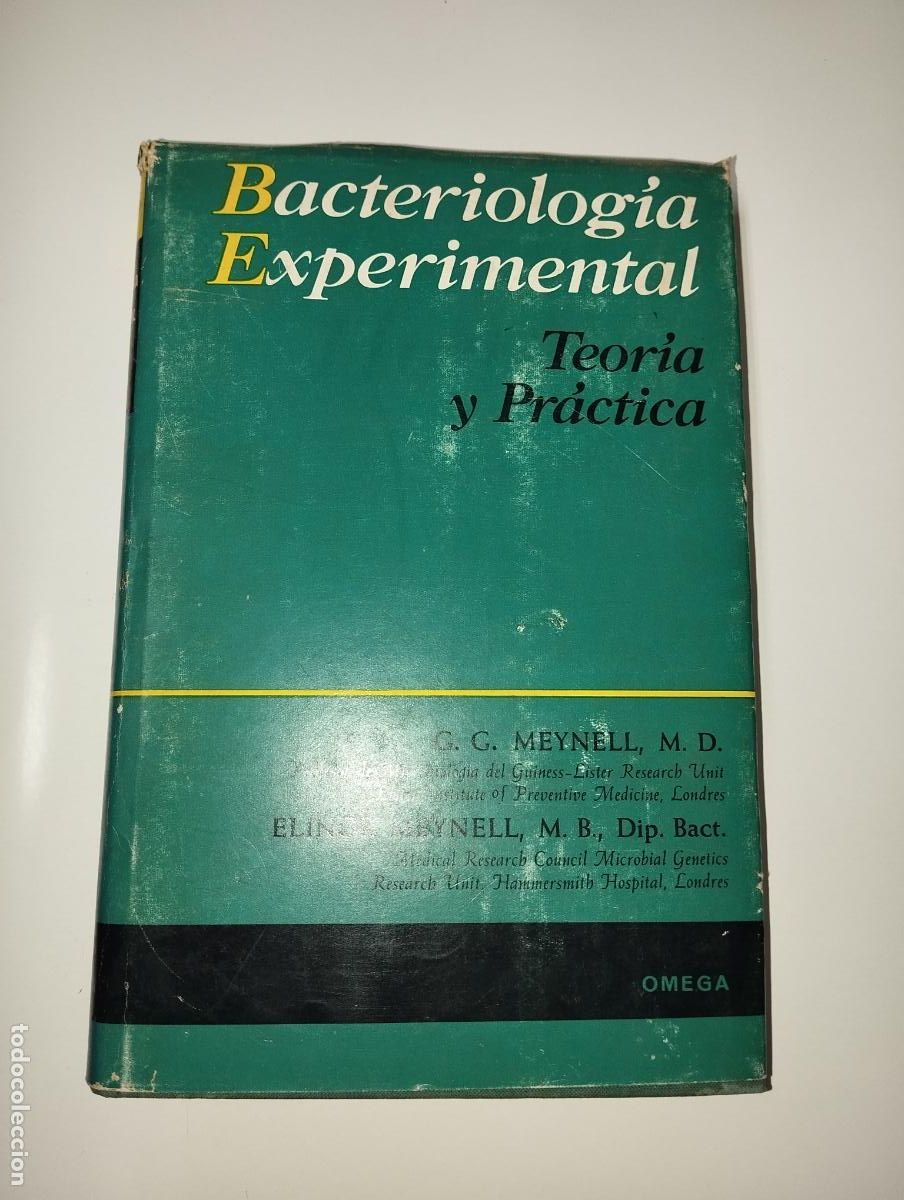 Libros de segunda mano: LIBRO BACTERIOLOG&Iacute;A EXPERIMENTAL ED. OMEGA - Foto 1