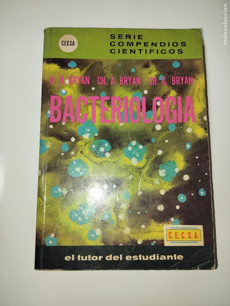 Libros de segunda mano: LIBRO COMPENDIOS CIENTIFICOS BACTERIOLOG&Iacute;A ED. CECSA - Foto 1