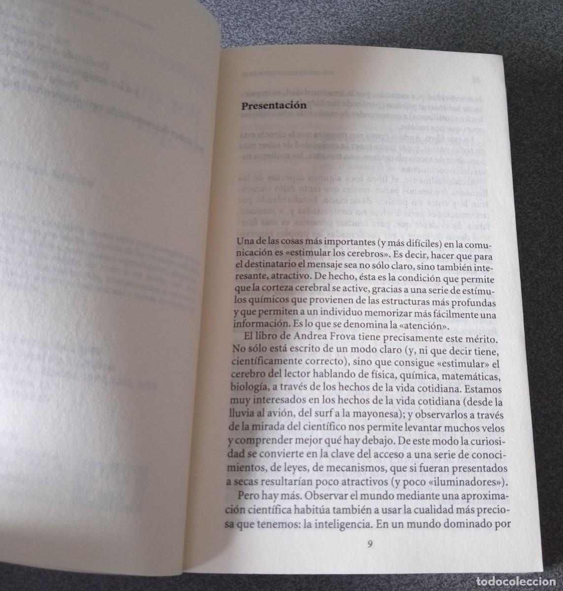 Libros de segunda mano de ciencias: Por Qu&eacute; Sucede Lo Que Sucede Andrea Frova - Foto 7