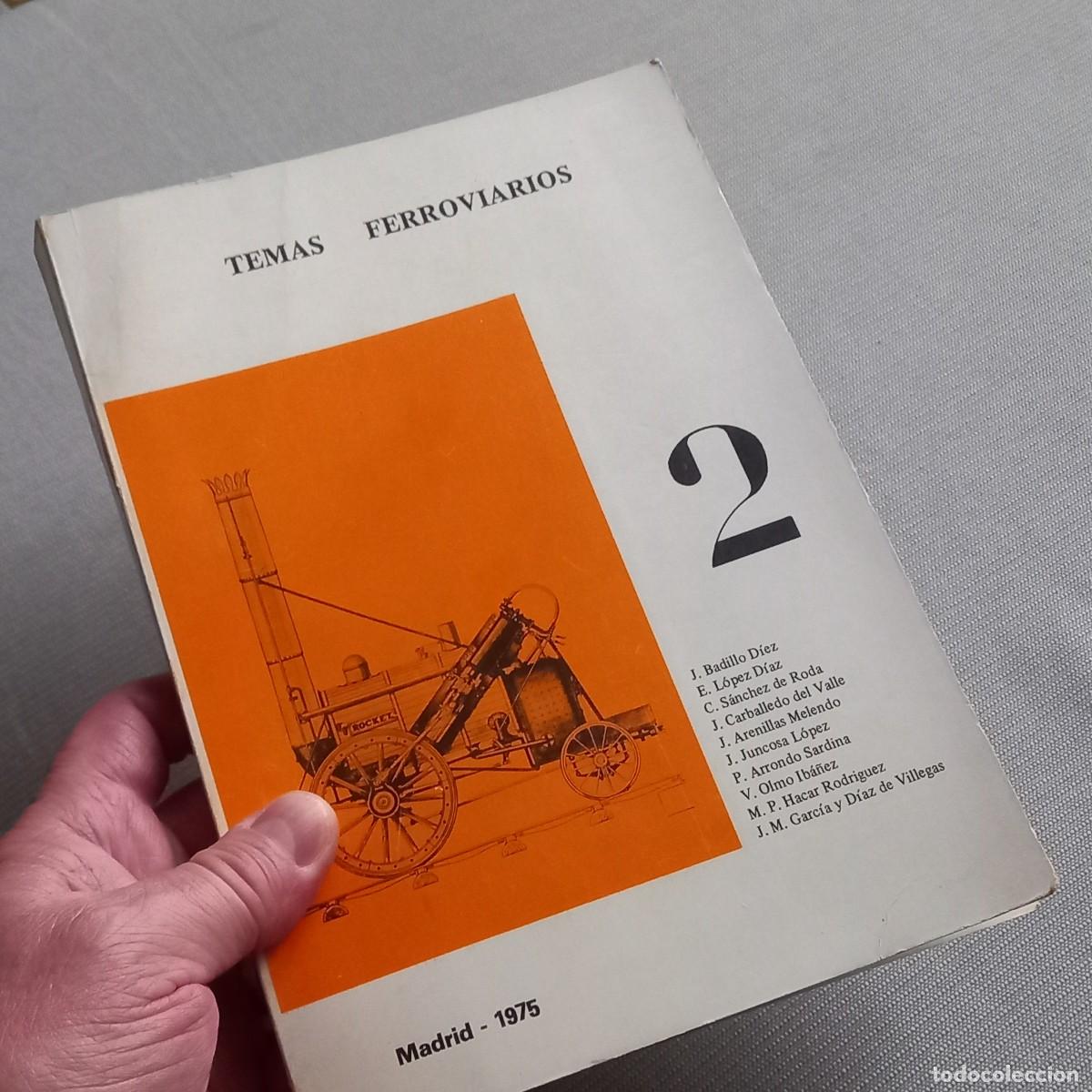 Libros de segunda mano de ciencias: TEMAS FERROVIARIOS 2 - VARIOS AUTORES - Foto 1